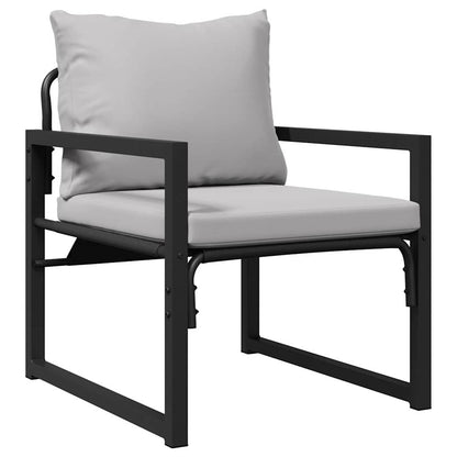 Arredamento da Giardino 4 pcs 2-Numero di posti Grigio chiaro | homemem39