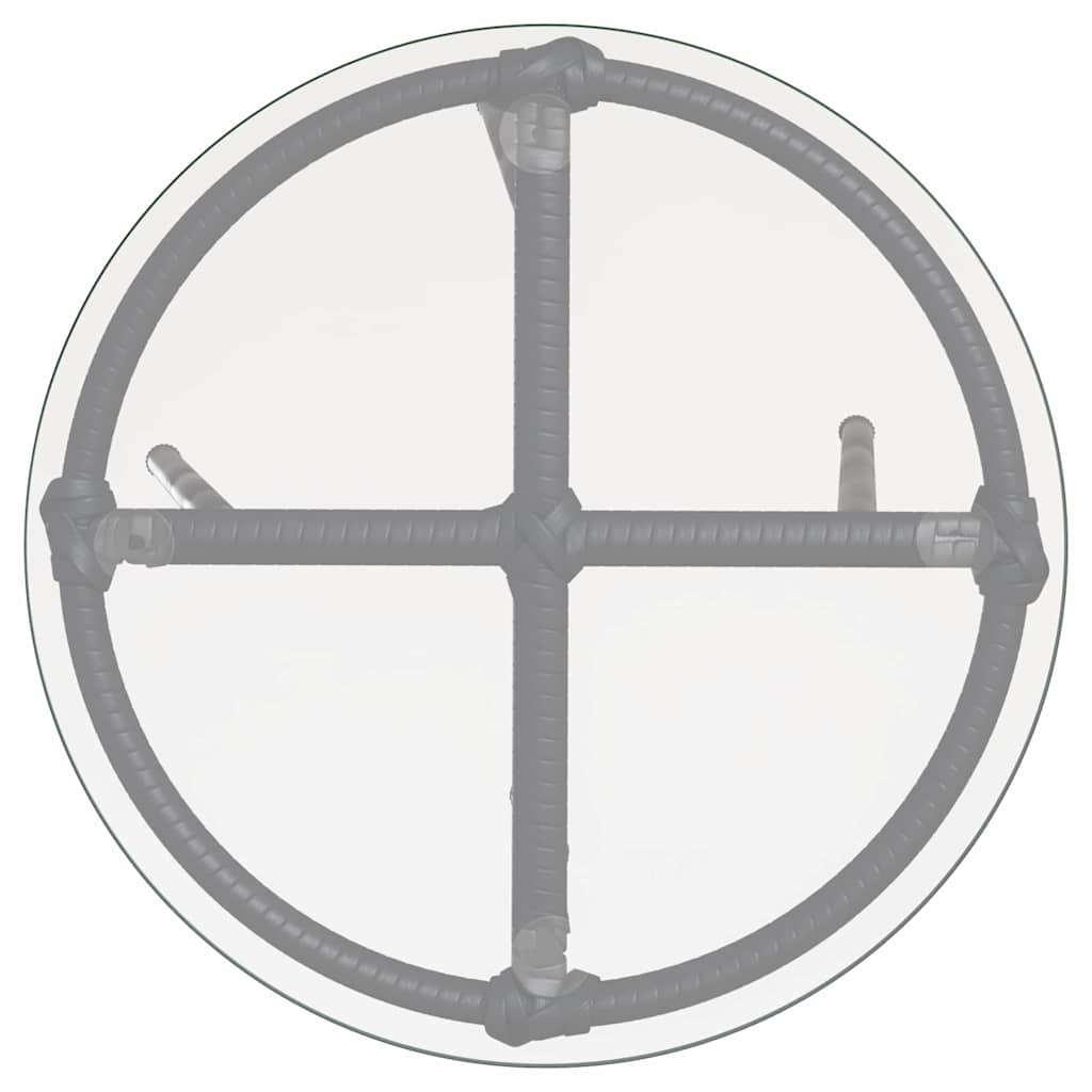 Set da Pranzo per Giardino 3 pcs Nero e antracite - homemem39