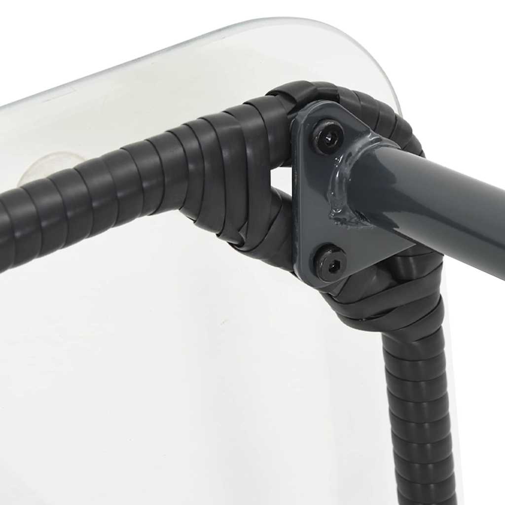 Tavolo da Giardino Nero 80 x 40 x 45,5 cm polyrattan