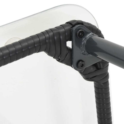 Tavolo da Giardino Nero 80 x 40 x 45,5 cm polyrattan