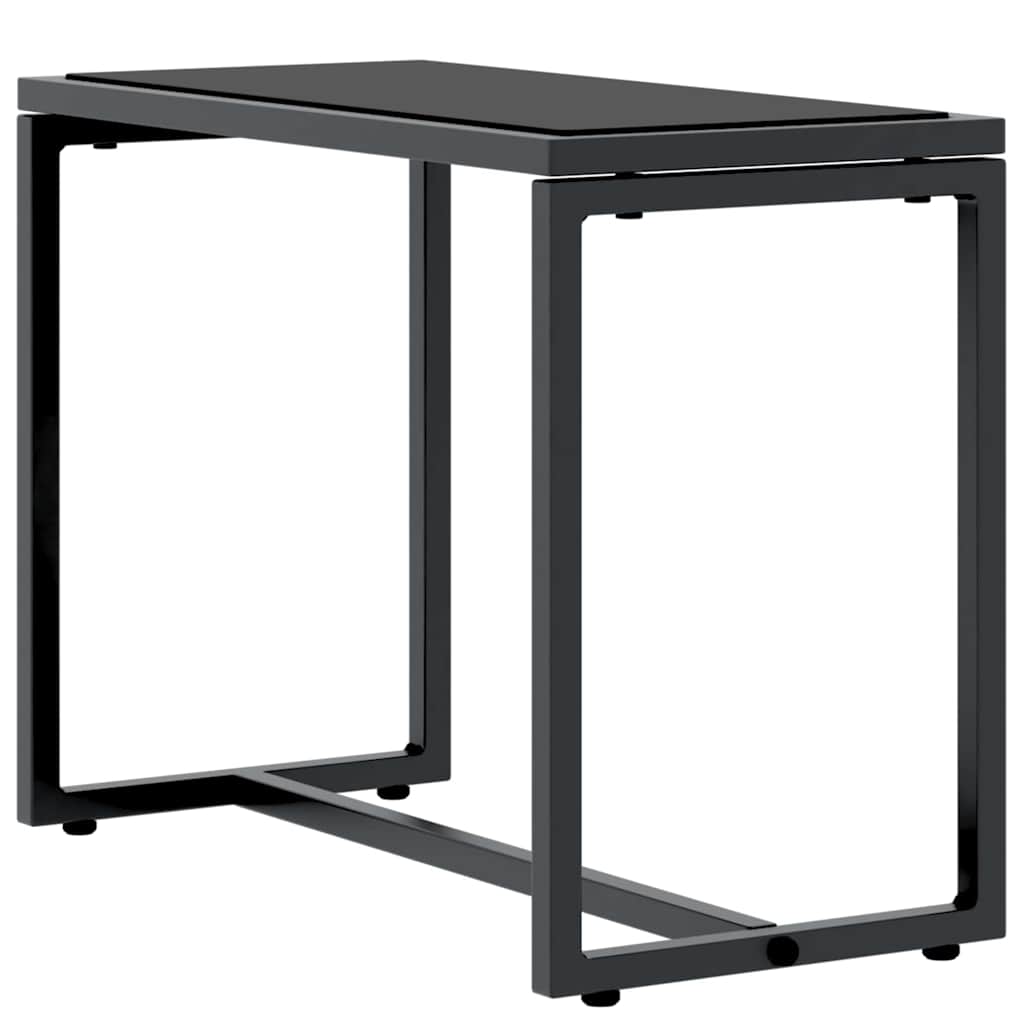 Lettini Sole 2-persona 3 pcs Nero e antracite Acciaio