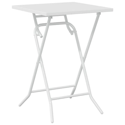 Set bistrot 3 pcs Bianco Acciaio - homemem39