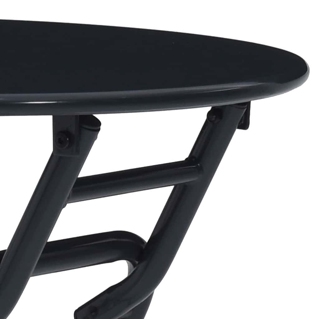 Tavolo da Giardino Antracite 50 x 50 x 72 cm Metallo