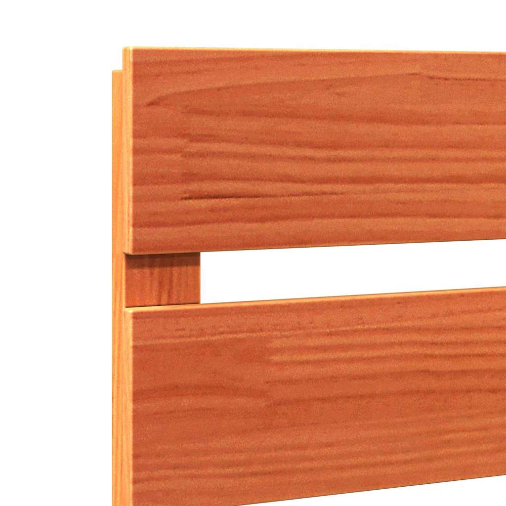 Testiera con testiera Marrone 140,5 x 3 x 80 cm Pino massello