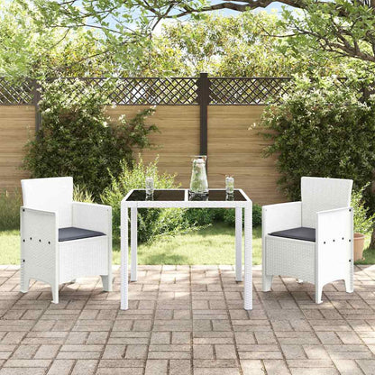 Sedia da Giardino 2 pcs Bianco 53 x 49 x 85 cm PP - homemem39