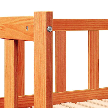 Letto Giorno Estraibile Marrone cerato 203.5 x 164 x 66 cm | homemem39