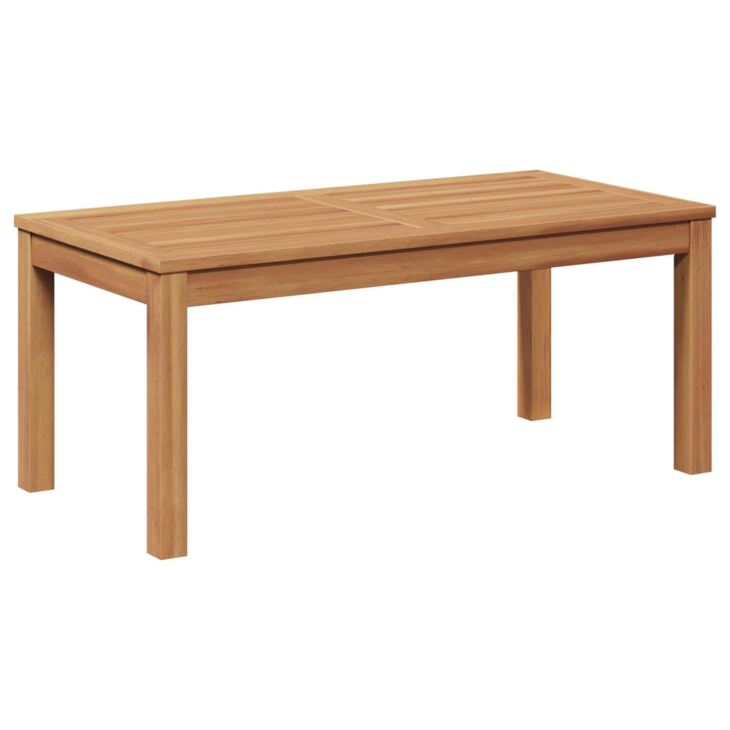 Set Divano da Giardino 4 pcs Naturale Legno di teak solido | homemem39