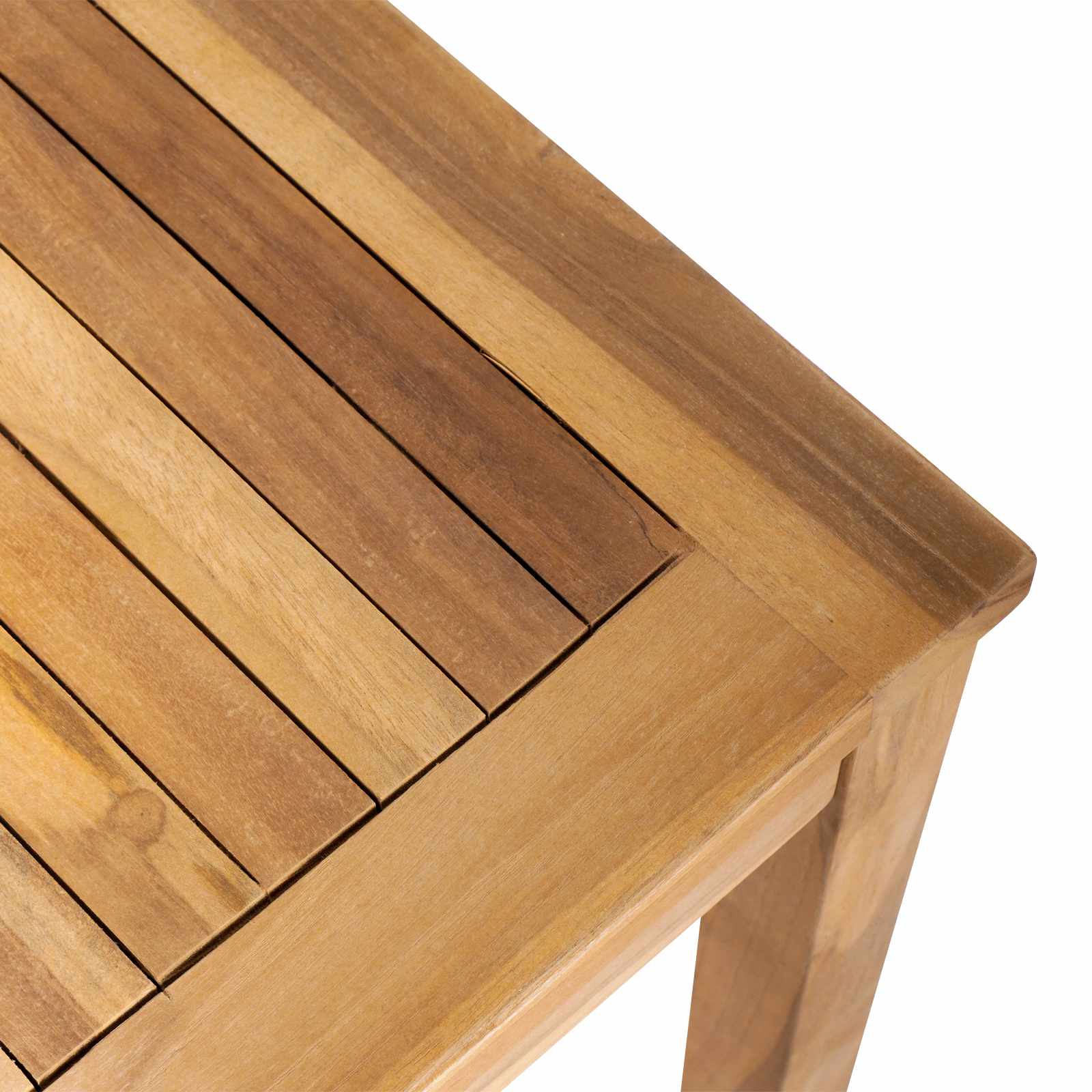 Set Divano da Giardino 3 pcs Naturale Legno di teak solido | homemem39