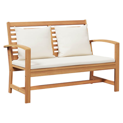 Set Divano da Giardino 3 pcs Naturale Legno di teak solido