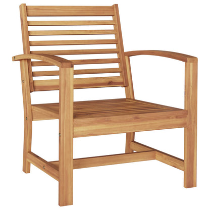 Set Divano da Giardino 5 pcs Naturale Legno di teak solido | homemem39
