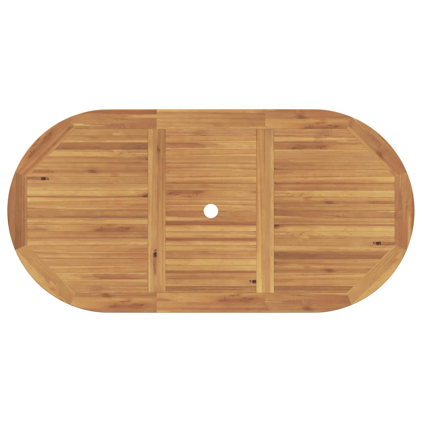 Set da Pranzo per Giardino 5 pcs Marrone Legno di teak solido