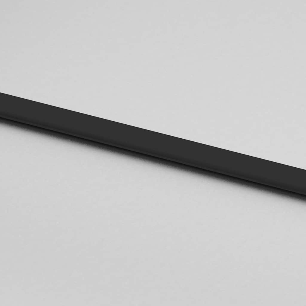 Porta Scorrevole con Ferramenta Nera 76x205 cm in Vetro ESG | homemem39