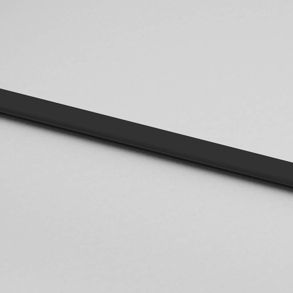 Porta Scorrevole con Ferramenta Nera 76x205 cm in Vetro ESG | homemem39