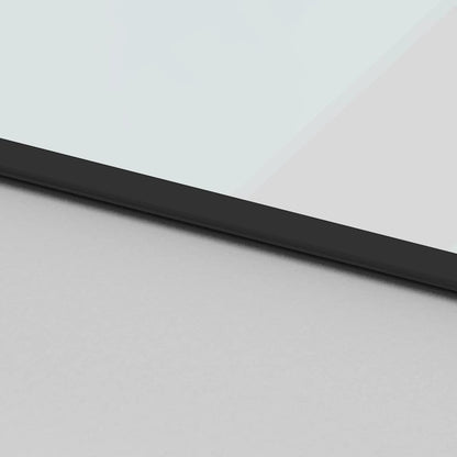 Porta Scorrevole Ferramenta Nera 102,5x205 cm Vetro Temperato | homemem39