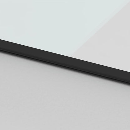 Porta Scorrevole Ferramenta Nera 102,5x205 cm Vetro Temperato | homemem39