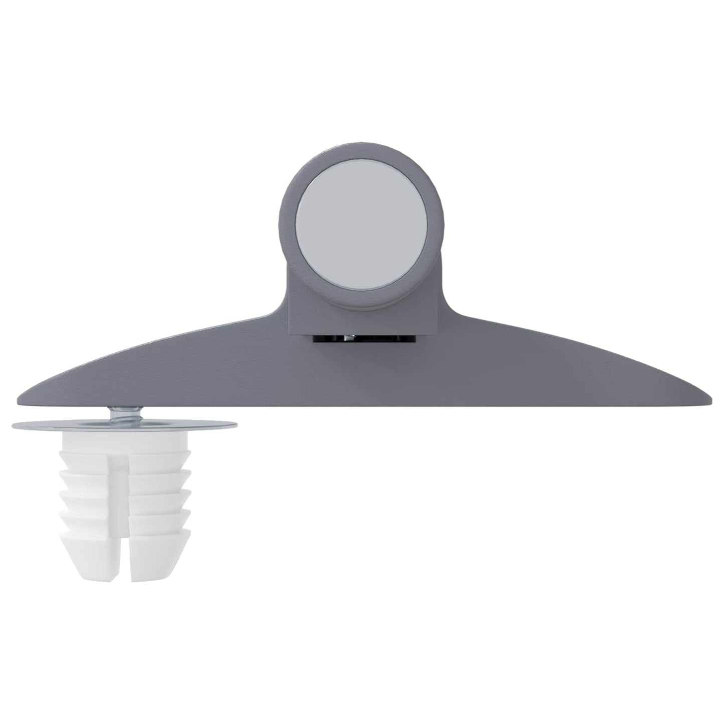 Smorzatore a Chiusura Morbida 12 pcs Grigio 125 x 47 x 15 mm PP