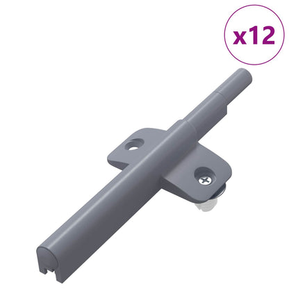 Smorzatore a Chiusura Morbida 12 pcs Grigio 125 x 47 x 15 mm PP | homemem39