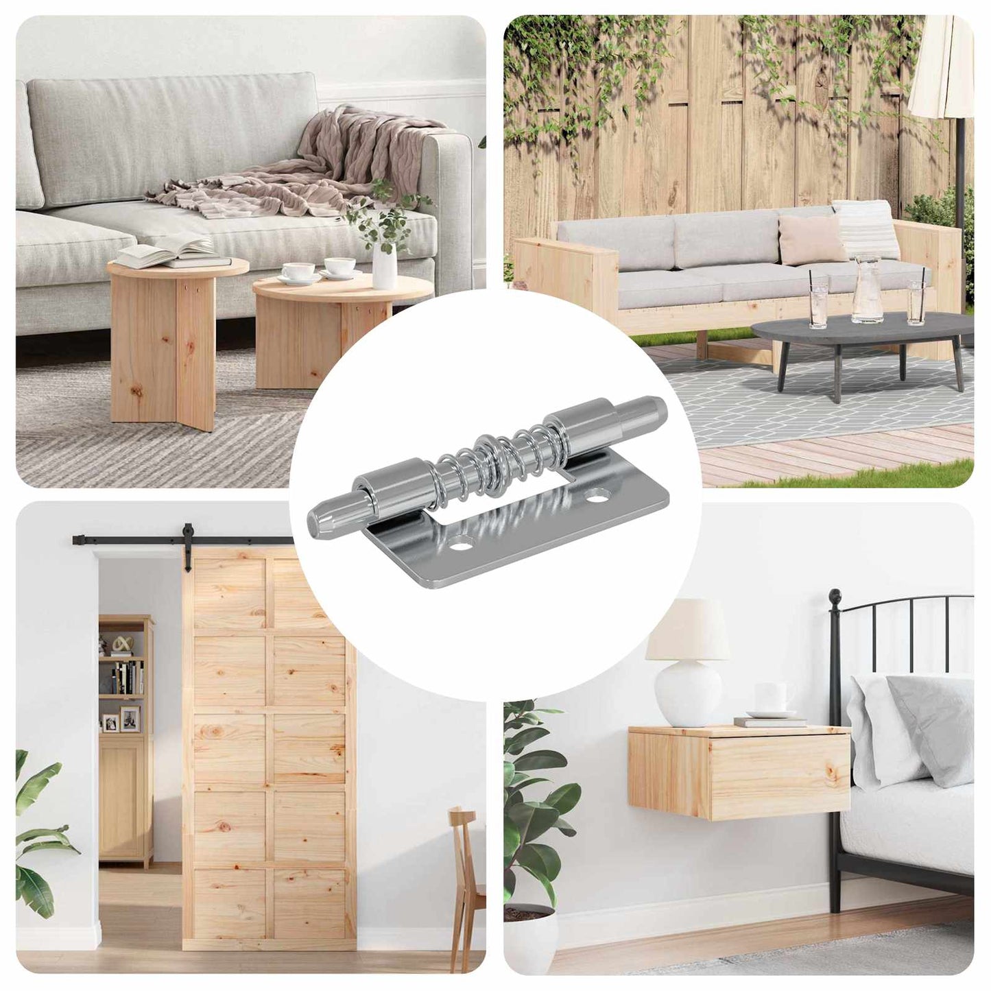 Chiusura 1800 pcs Argento 46 x 17 x 1,2 mm Acciaio