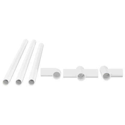 Tubo PVC 29 pcs Bianco Mterialpp e PE