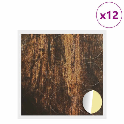 Copertura Vite Adesiva 12 pcs Legno vecchio Ø 20 x 0,5 mm
