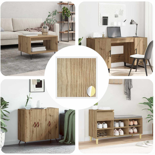 Copertura Vite Adesiva 12 pcs Rovere artigianale Ø 20 x 0,5 mm