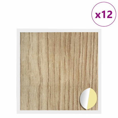 Copertura Vite Adesiva 12 pcs Rovere artigianale Ø 20 x 0,5 mm