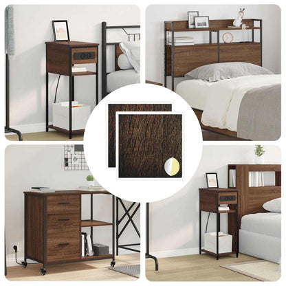 Copertura Vite Adesiva 2 pcs Rovere Marrone Ø 20 x 0,5 mm