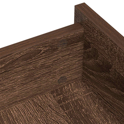 Copertura Vite Adesiva 12 pcs Rovere Marrone Ø 20 x 0,5 mm