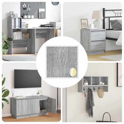 Copertura Vite Adesiva 12 pcs Grigio Sonoma Ø 20 x 0,5 mm