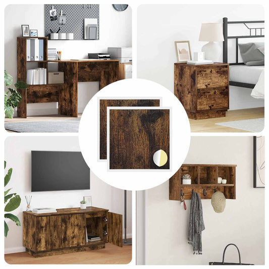 Copertura Vite Adesiva 2 pcs Rovere fumé Ø 20 x 0,5 mm