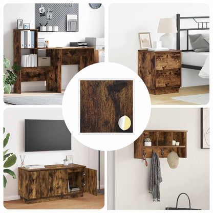 Copertura Vite Adesiva 12 pcs Rovere fumé Ø 20 x 0,5 mm