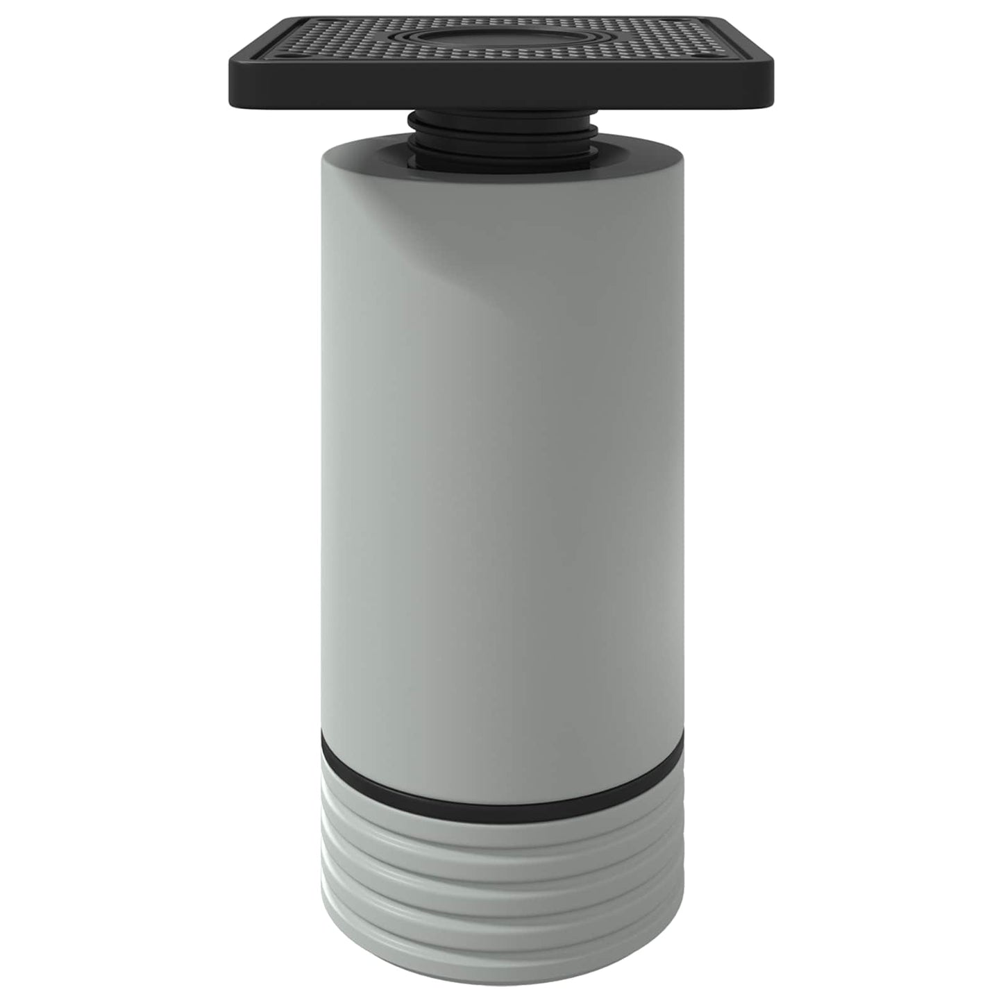 Piedini per mobili Regolabile 12 pcs Bianco 64 x 64 x 100 mm PP | homemem39