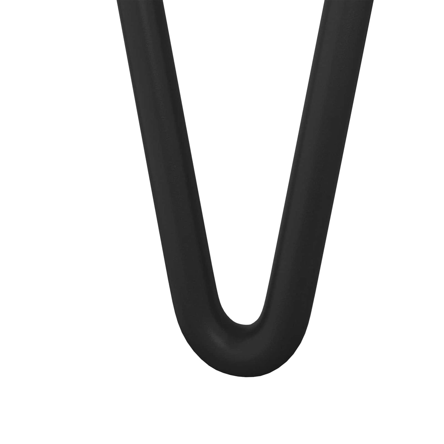 Piedino per mobili 2 pcs Nero 54,1 x 54,1 x 100 mm Ferro | homemem39