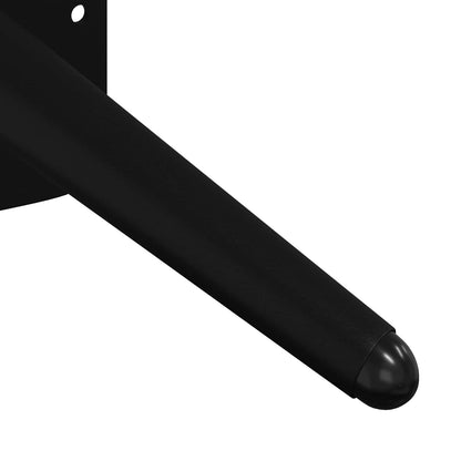 Piedini in Piedi 2 pcs Nero 56 x 56 x 100 mm Ferro