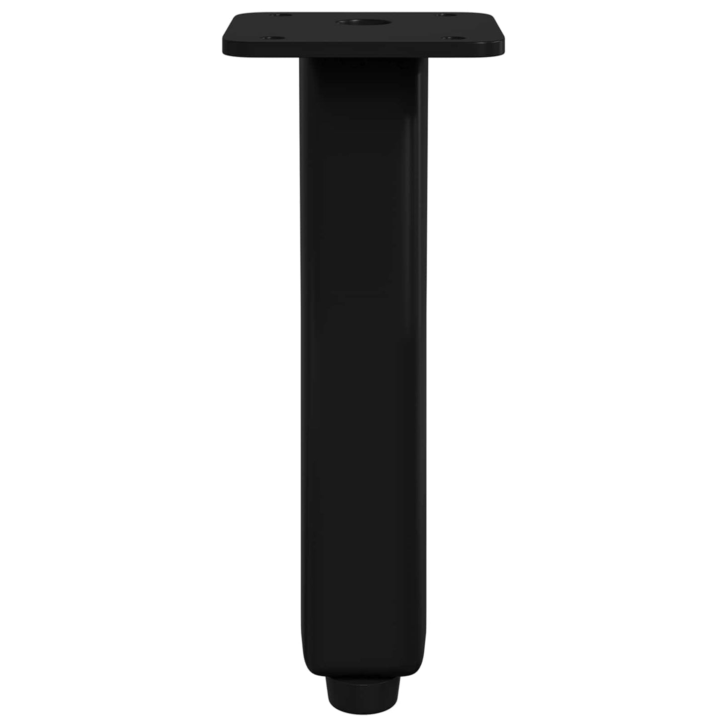 Piedi in piedi 12 pcs Nero 40 x 40 x 100 mm Ferro