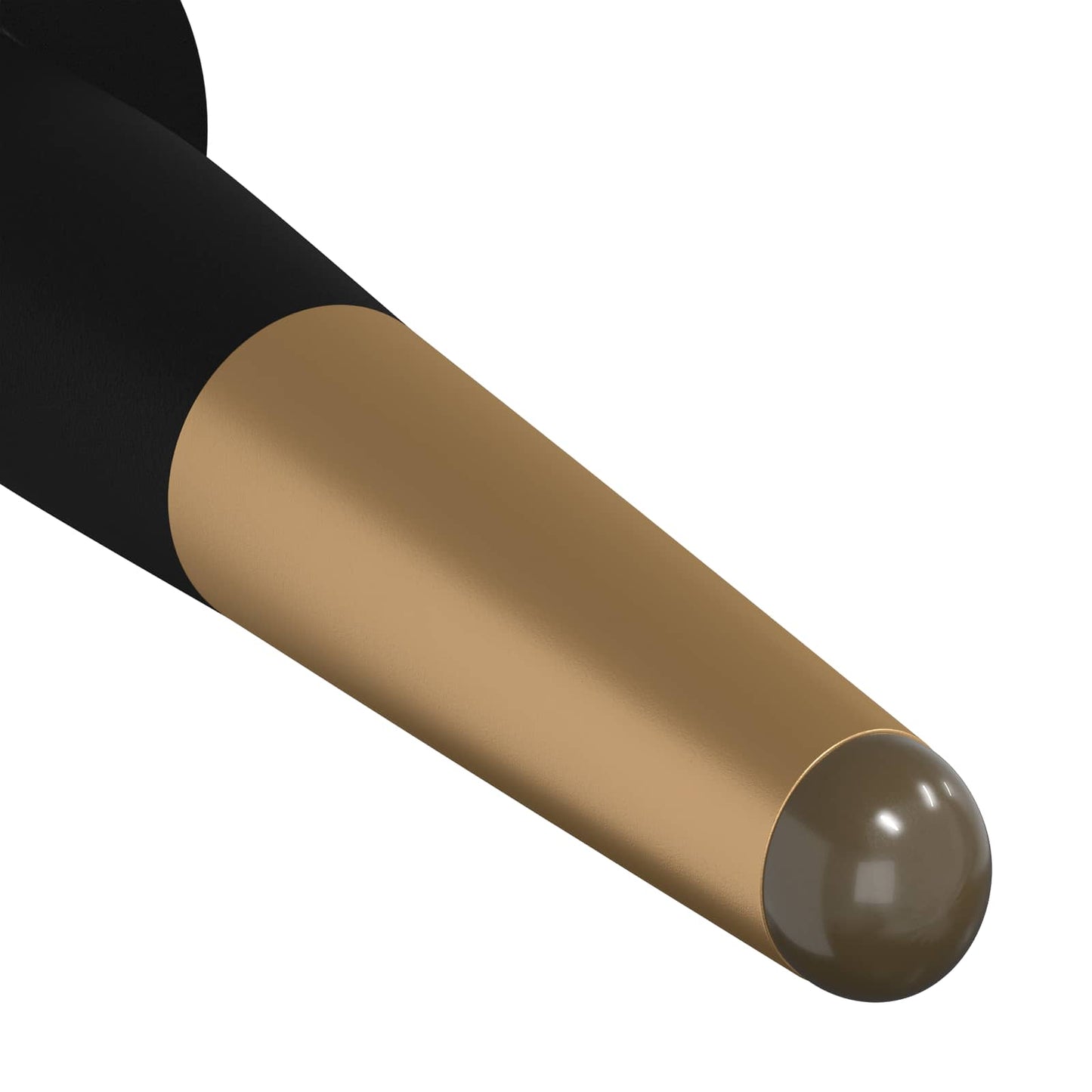 Piedini per mobili 12 pcs Nero e Oro Ø 40 x 98 mm Ferro | homemem39