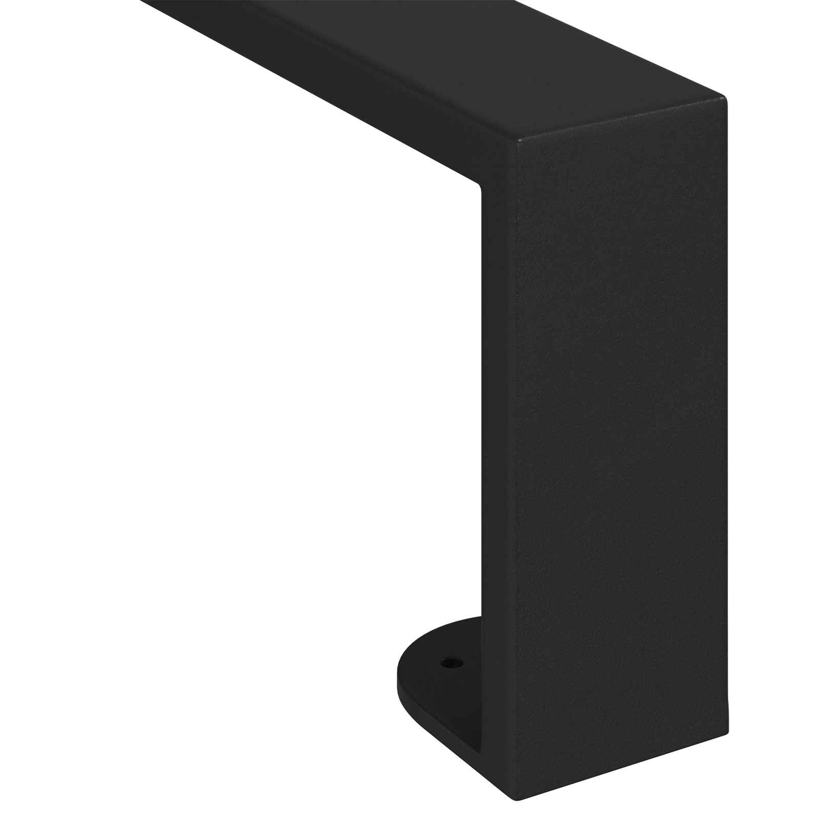 Piedini per mobili 12 pcs Nero 311 x 40,5 x 100 mm Ferro | homemem39