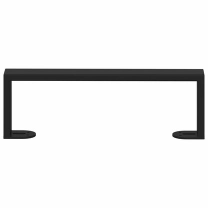 Piedini per mobili 12 pcs Nero 311 x 40,5 x 100 mm Ferro | homemem39