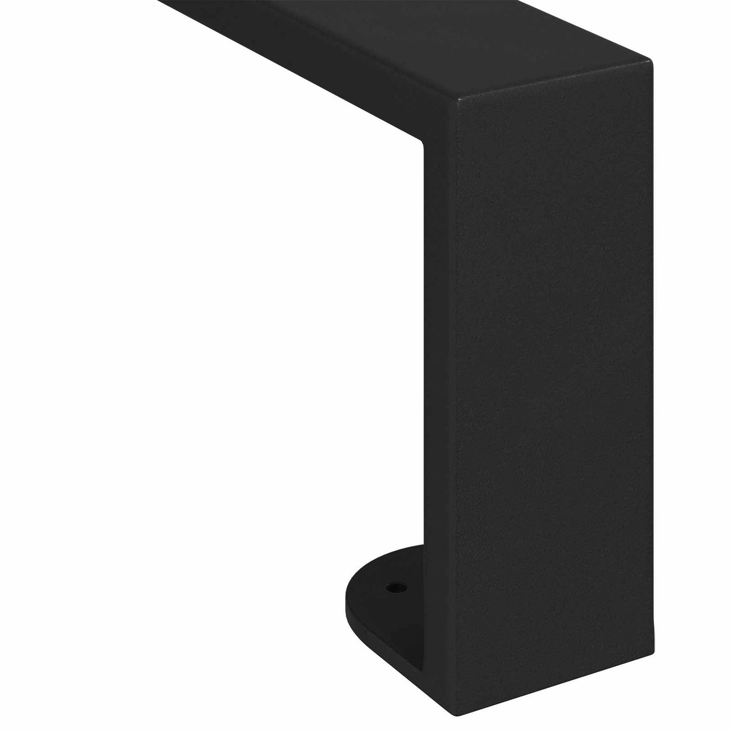 Piedini per mobili 12 pcs Nero 436 x 40,5 x 100 mm Ferro | homemem39
