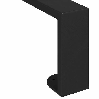 Piedini per mobili 12 pcs Nero 436 x 40,5 x 100 mm Ferro | homemem39