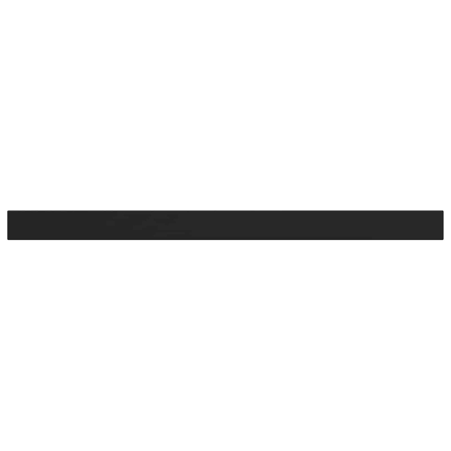 Piedini per mobili 12 pcs Nero 596 x 40,5 x 100 mm Ferro | homemem39