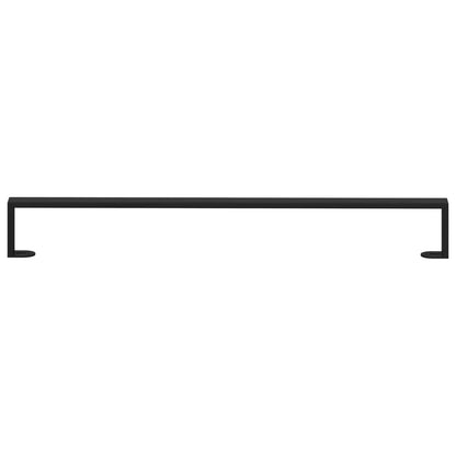 Piedini per mobili 2 pcs Nero 796 x 40,5 x 100 mm Ferro | homemem39
