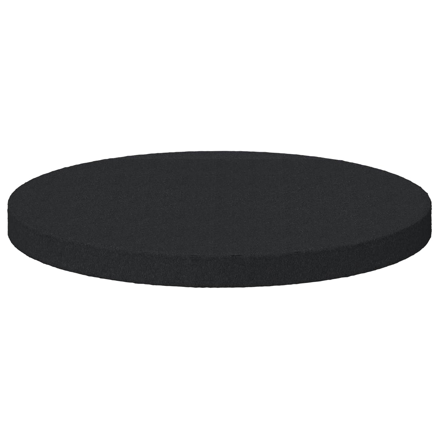 Pannelli per Piedi di Mobili 2 pcs Nero Ø 30 x 2 mm EVA