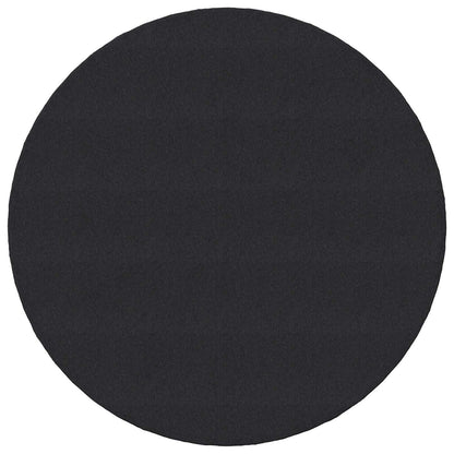 Pannelli per Piedi di Mobili 2 pcs Nero Ø 30 x 2 mm EVA