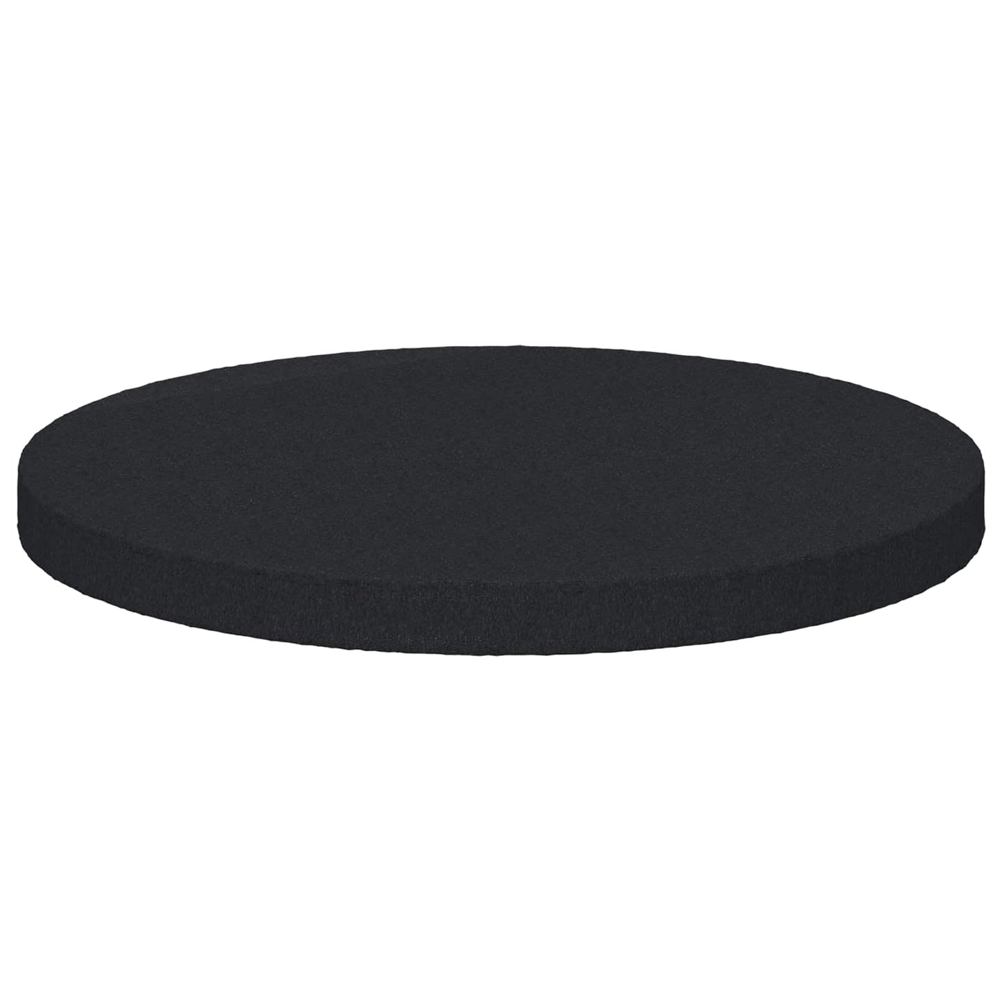 Pannelli per Piedi di Mobili 12 pcs Nero Ø 30 x 2 mm EVA