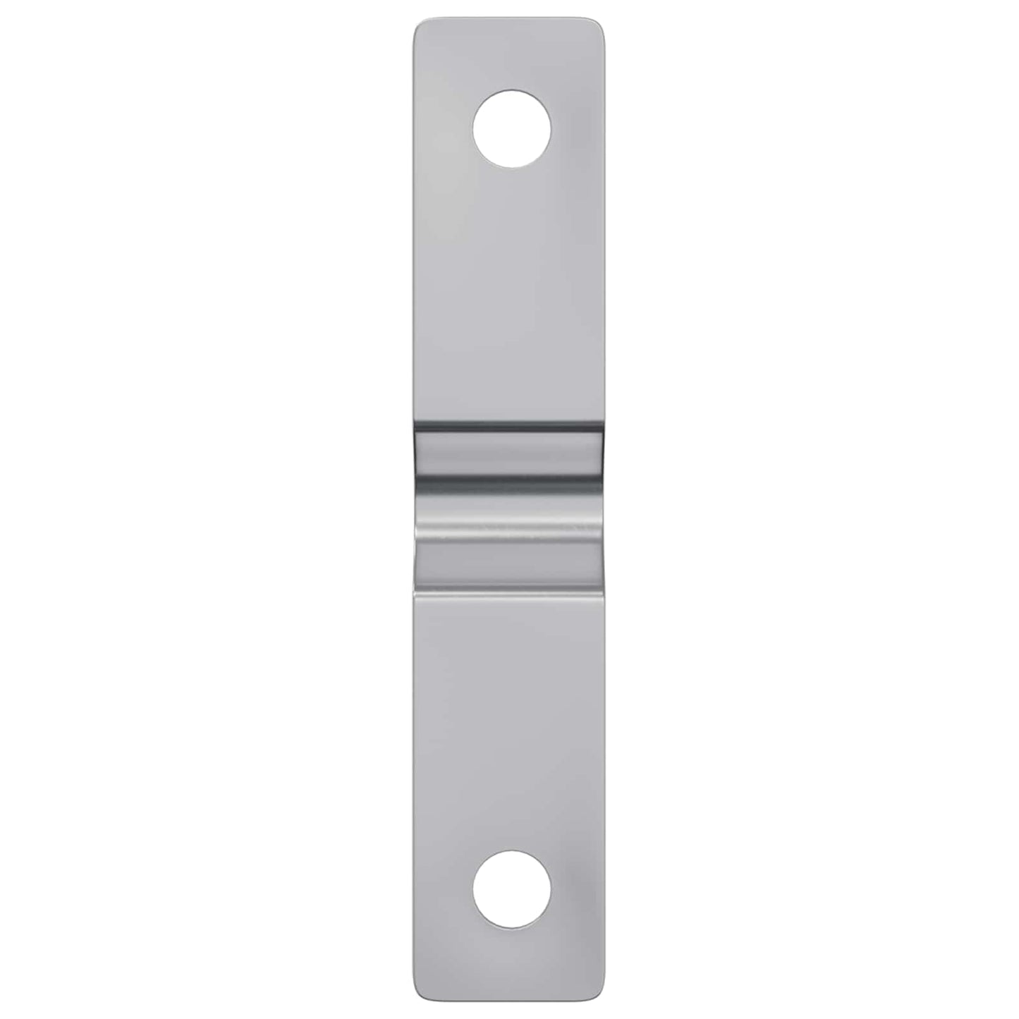 Piastra di impatto 2 pcs Argento 50 x 10 x 1,2 mm Ferro