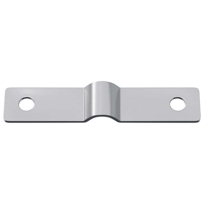 Piastra di impatto 12 pcs Argento 50 x 10 x 1,2 mm Ferro | homemem39