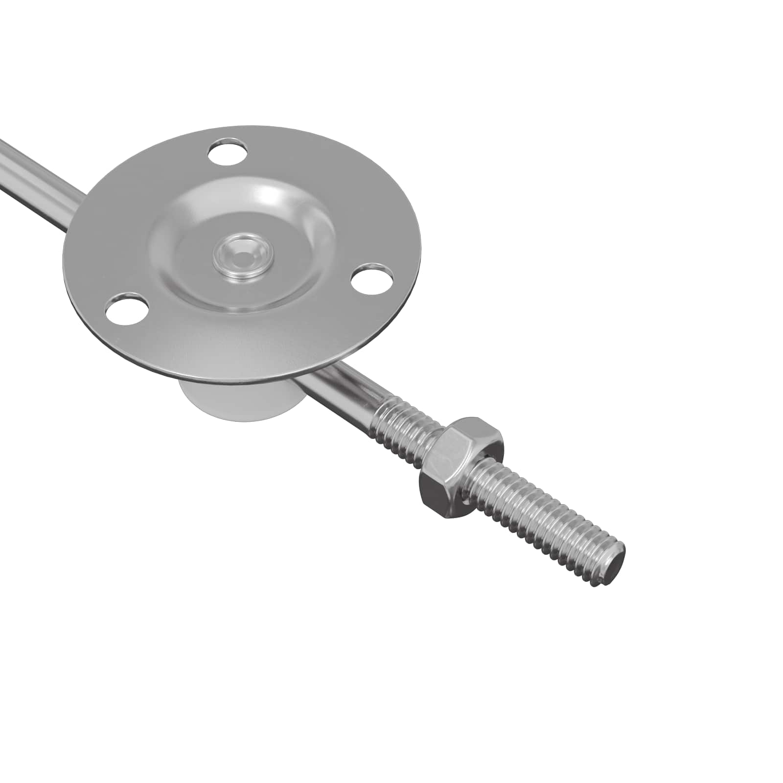 Cerniera a supporto per coperchio 2 pcs Argento Ferro | homemem39