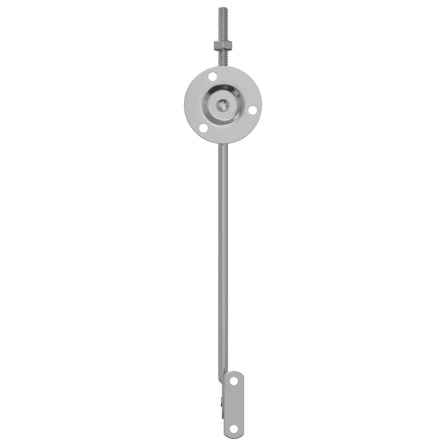 Cerniera a supporto per coperchio 12 pcs Argento Ferro | homemem39