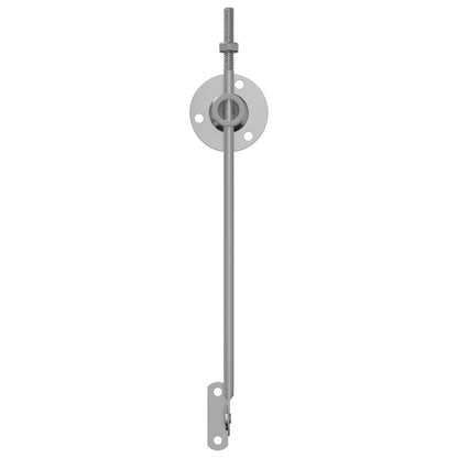 Cerniera a supporto per coperchio 12 pcs Argento Ferro | homemem39
